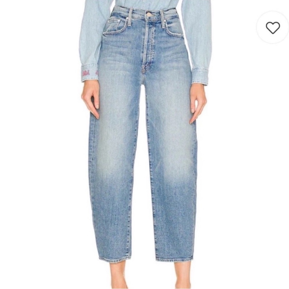 Mother Jeans Curbside Ankle in Secret Sister Wash Stretchy Button Fly Size 27